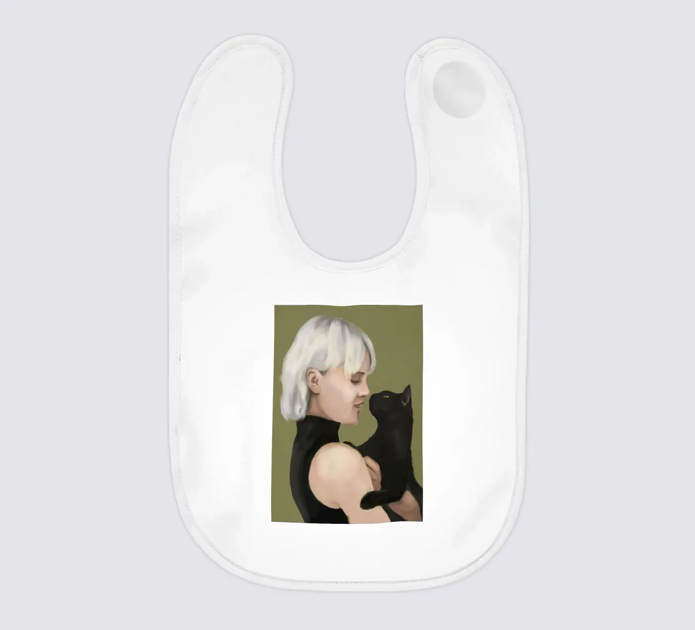 Mistie baby bib by Verse