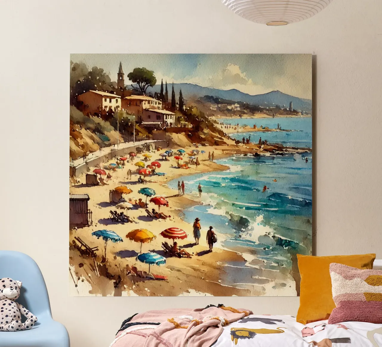 Spiaggia di Spagna alluminio dibond da Travel with Chris