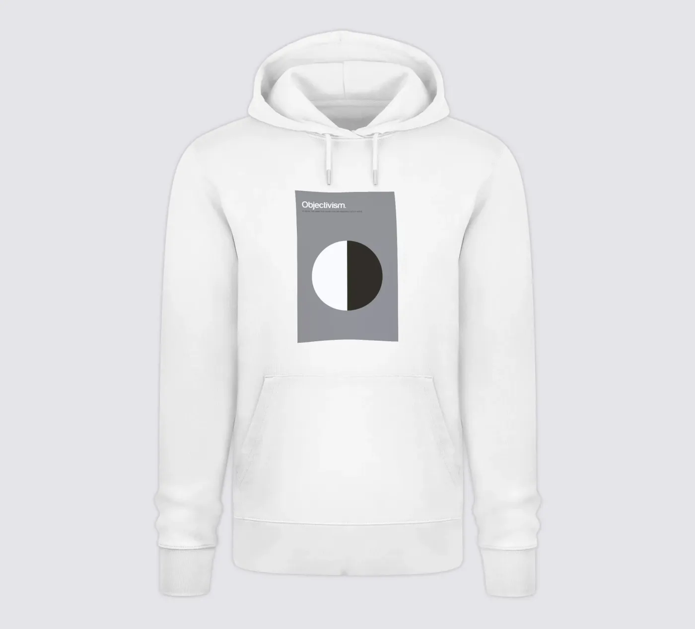 Objectivism hoodie by Genís Carreras