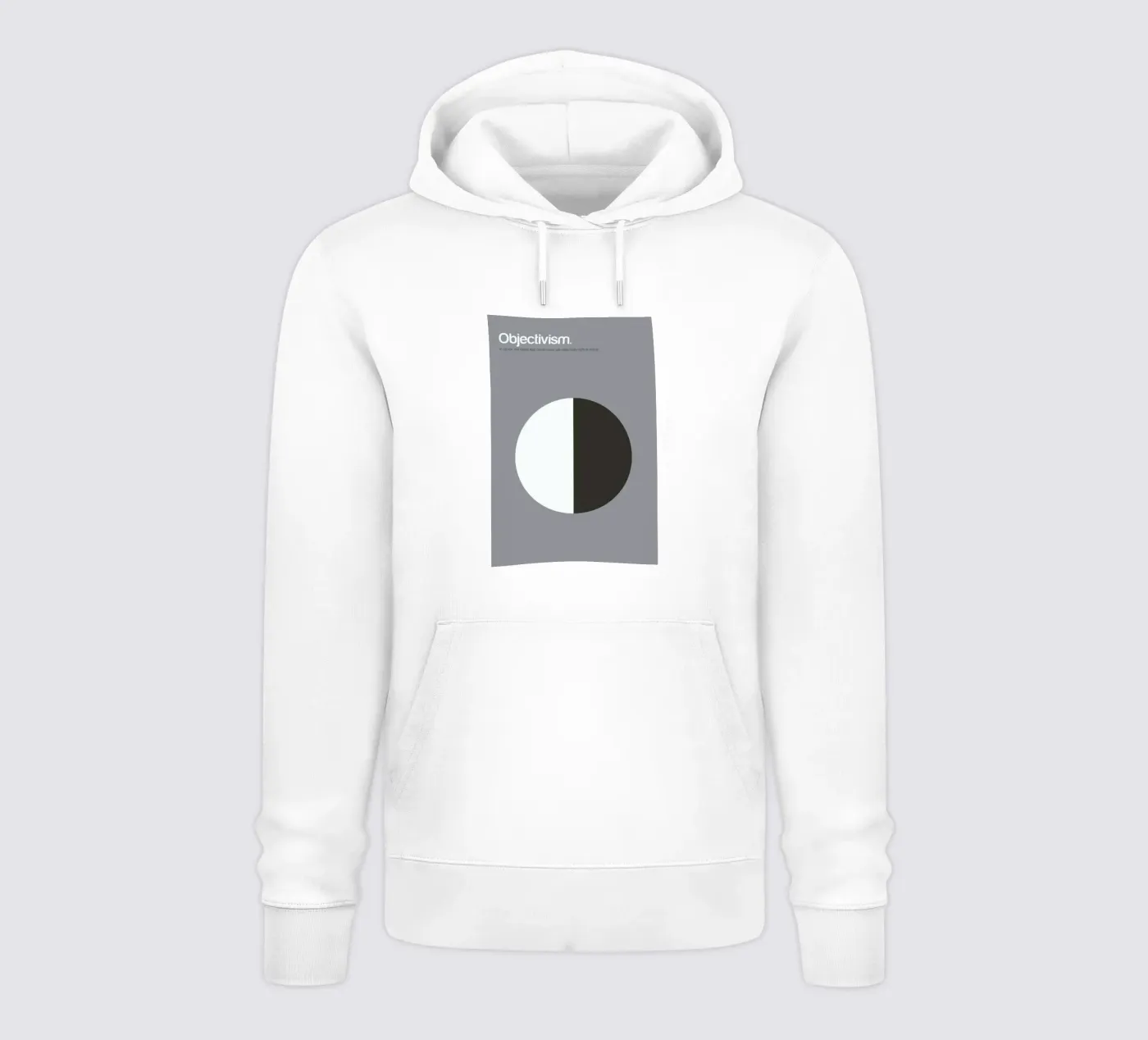 Objectivism hoodie by Genís Carreras