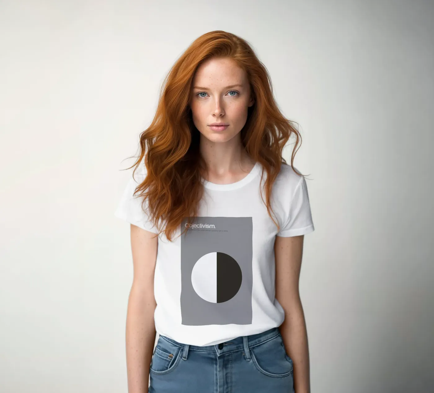 Objectivism t-shirt da donna da Genís Carreras