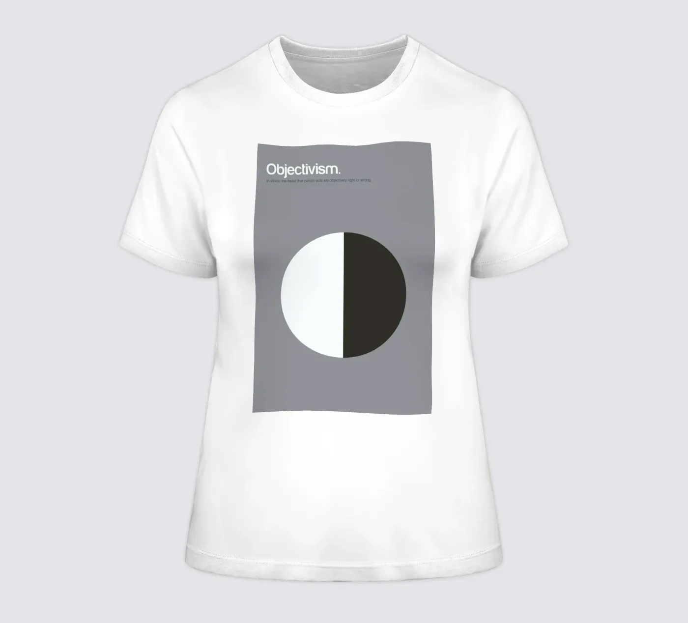 Objectivism t-shirt da donna da Genís Carreras