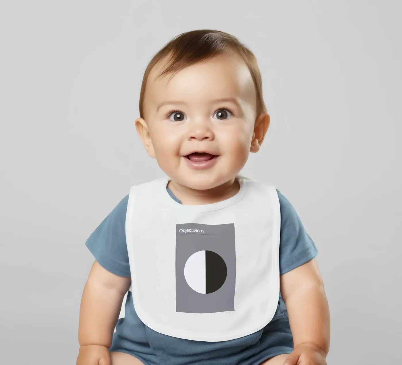 Objectivism Babylätzchen von Genís Carreras