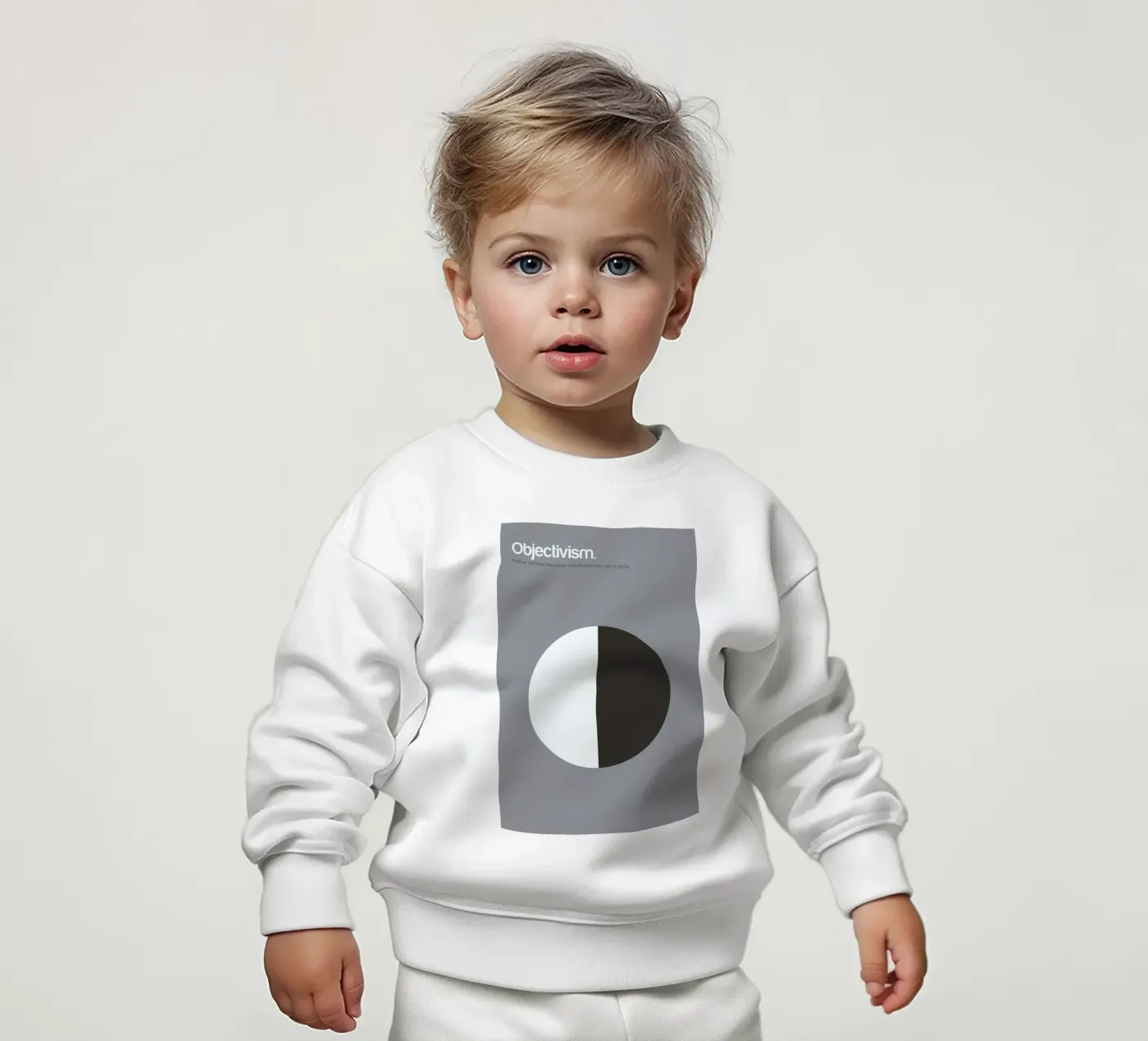 Objectivism sweat pour bébé de Genís Carreras