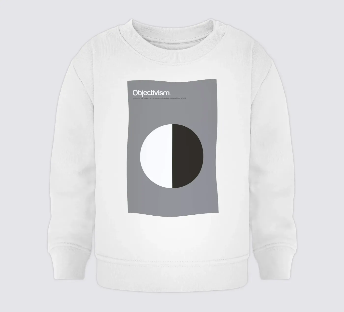 Objectivism sweat pour bébé de Genís Carreras