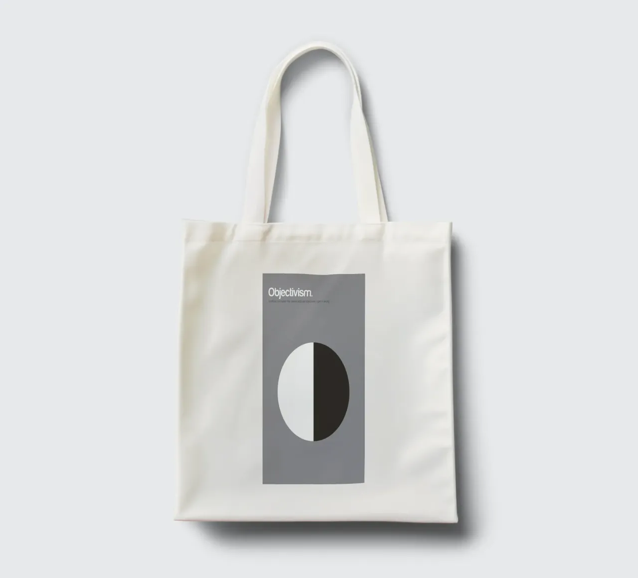 Objectivism tote bag by Genís Carreras