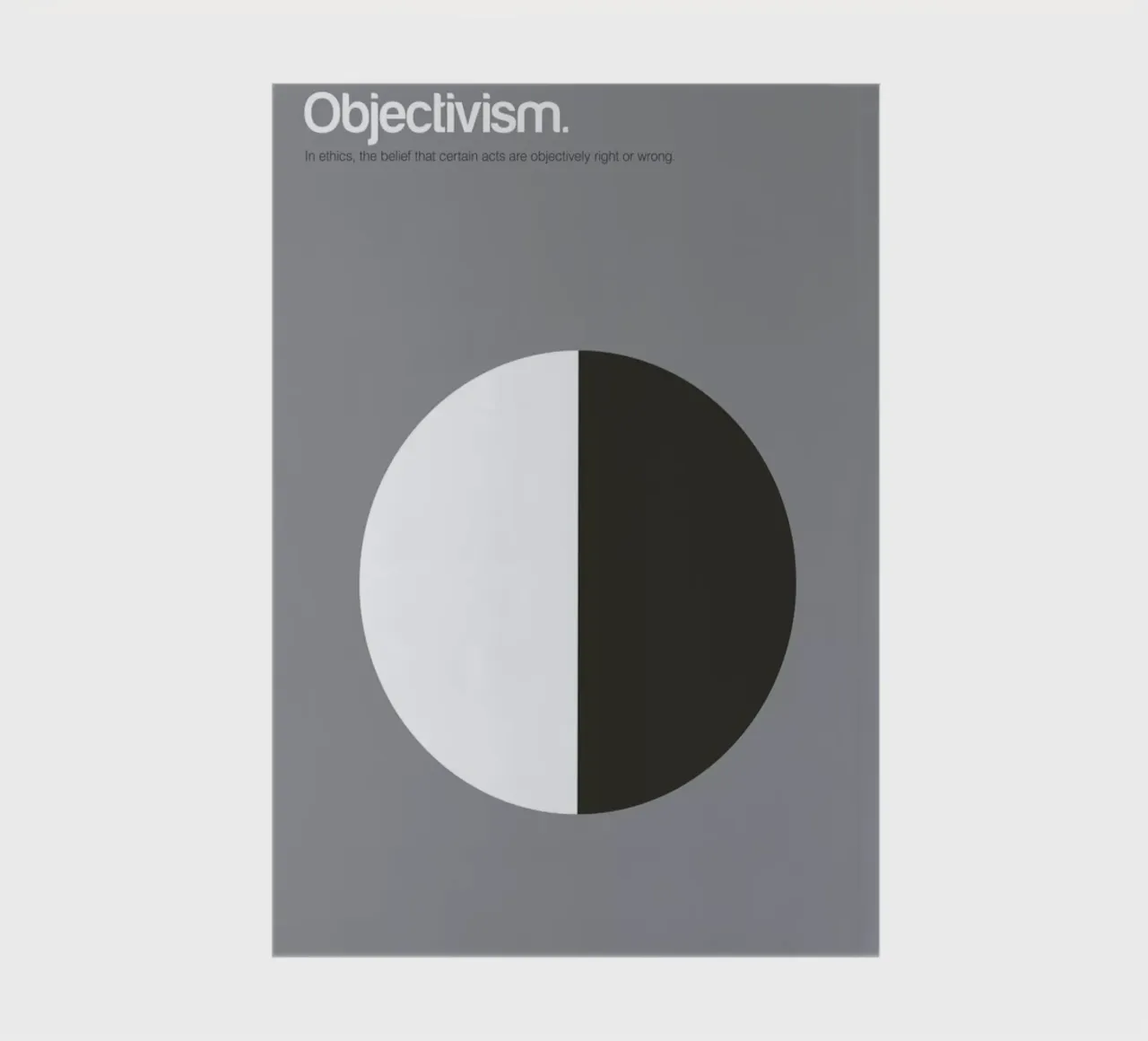 Objectivism notebook by Genís Carreras