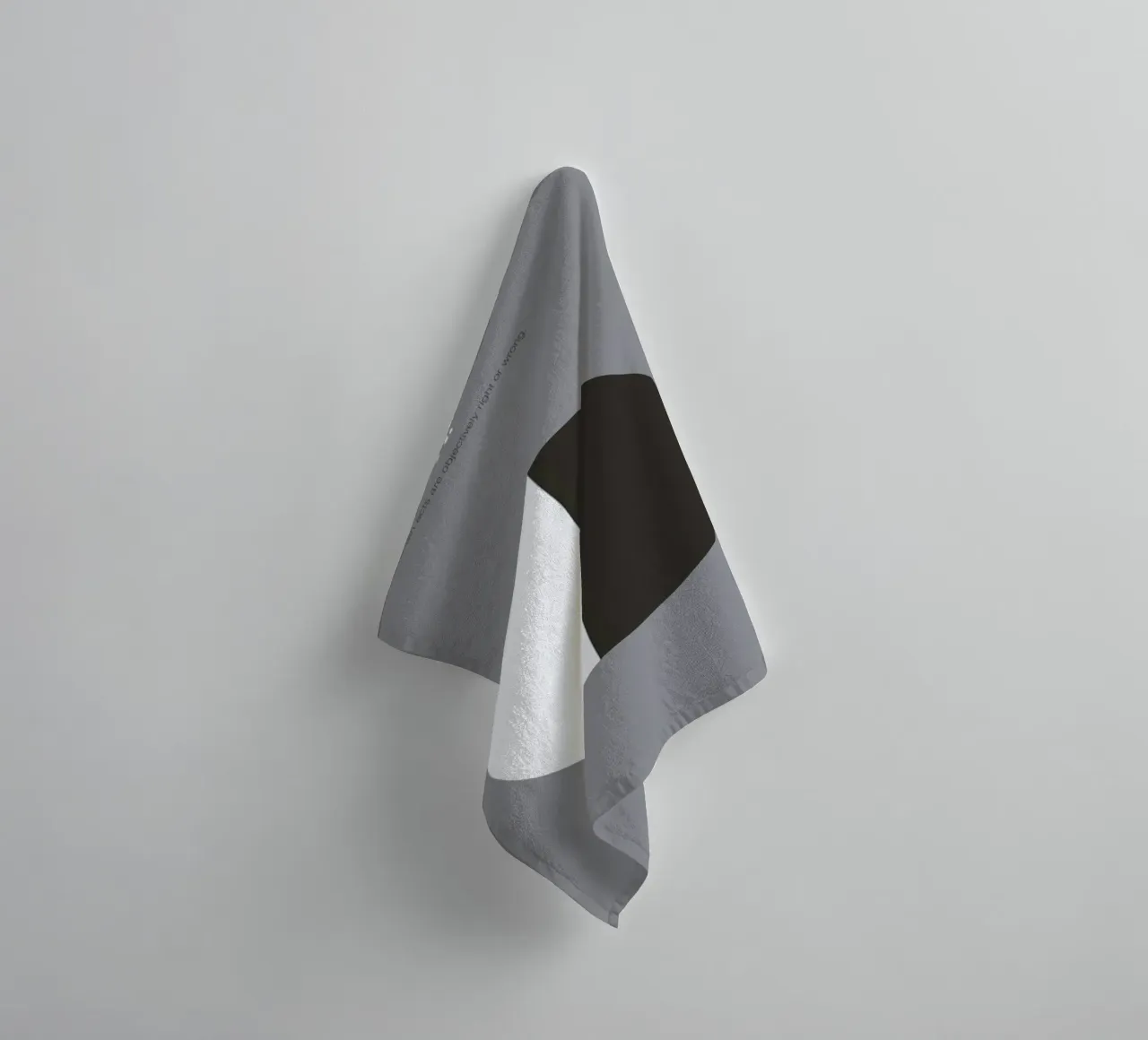 Objectivism badhanddoek van Genís Carreras