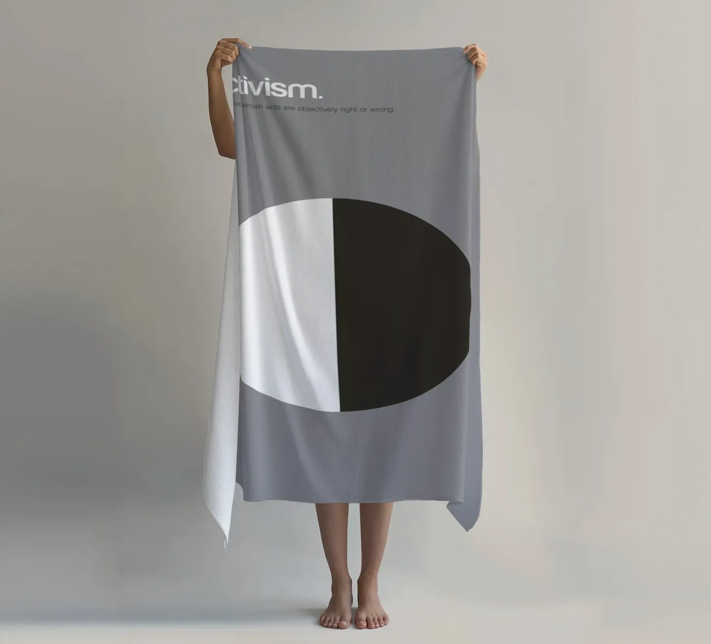 Objectivism strandhanddoek van Genís Carreras
