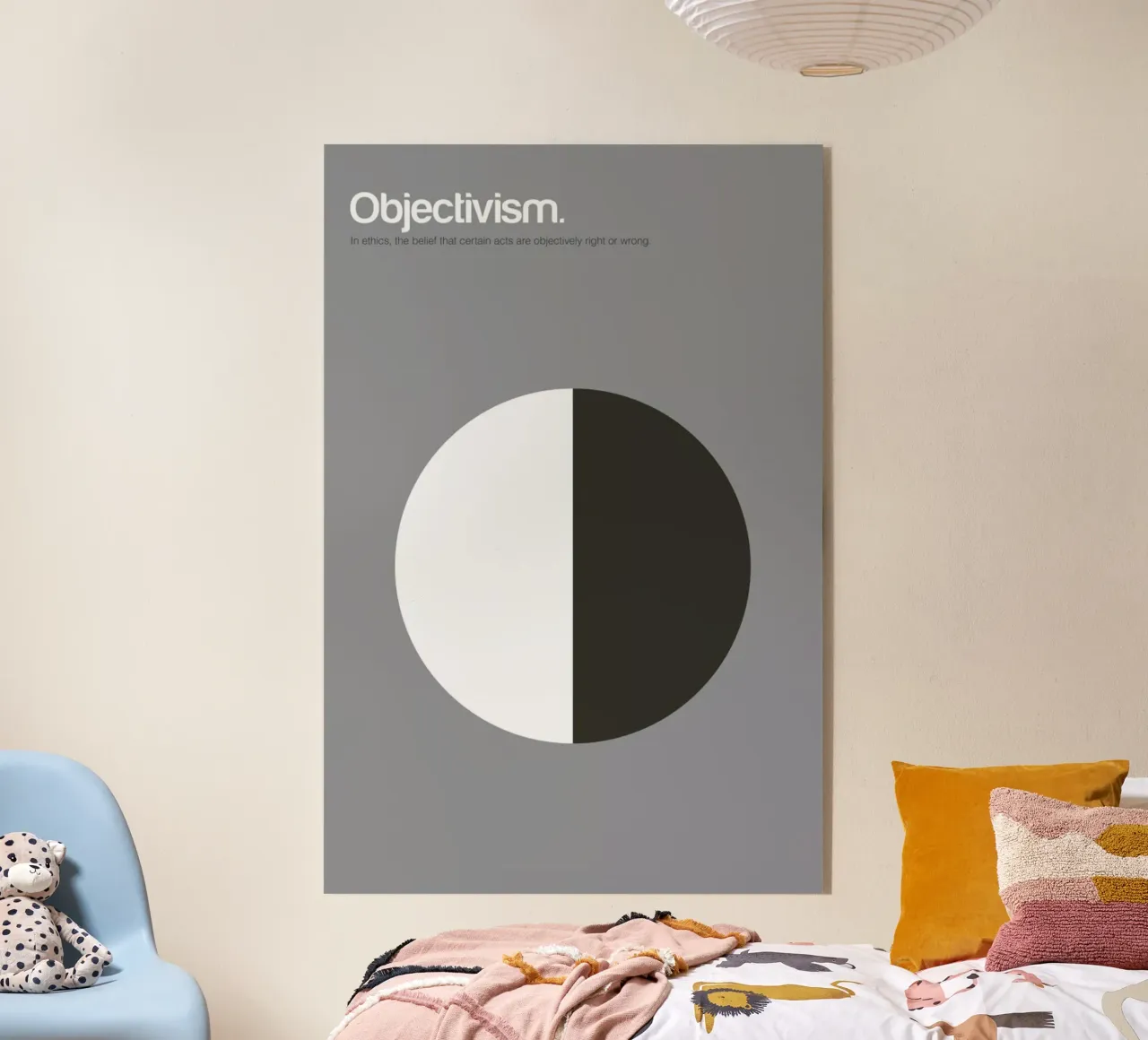 Objectivism acryl van Genís Carreras