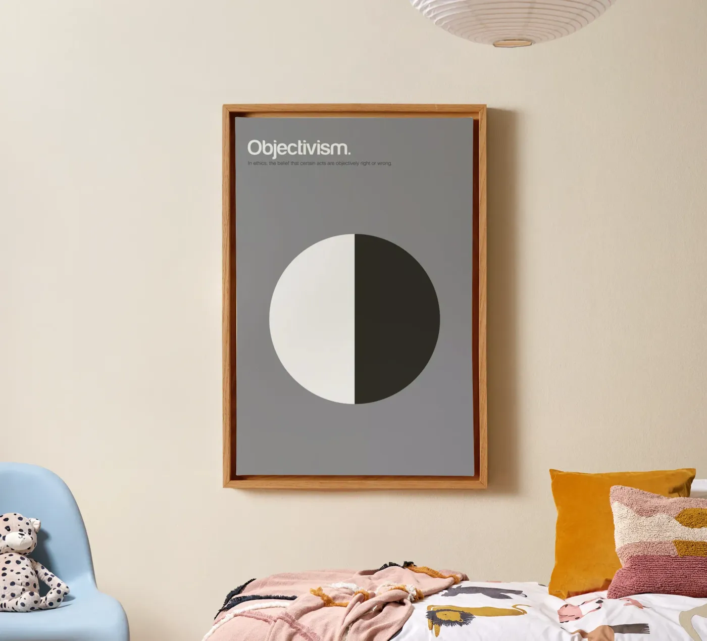 Objectivism tela da Genís Carreras