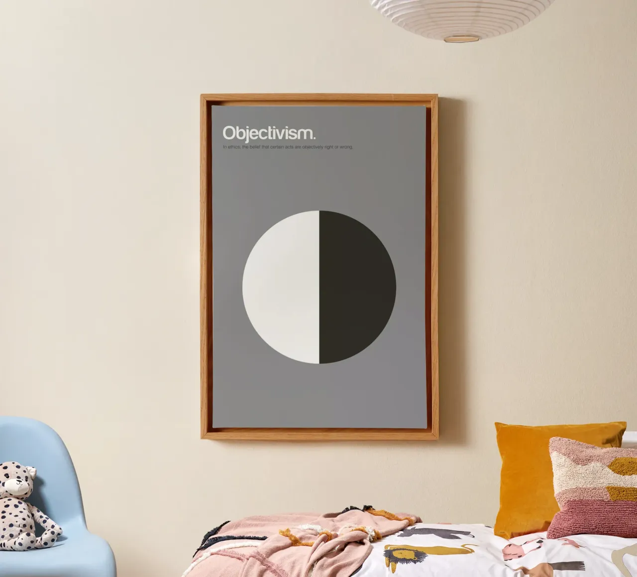 Objectivism Leinwand von Genís Carreras