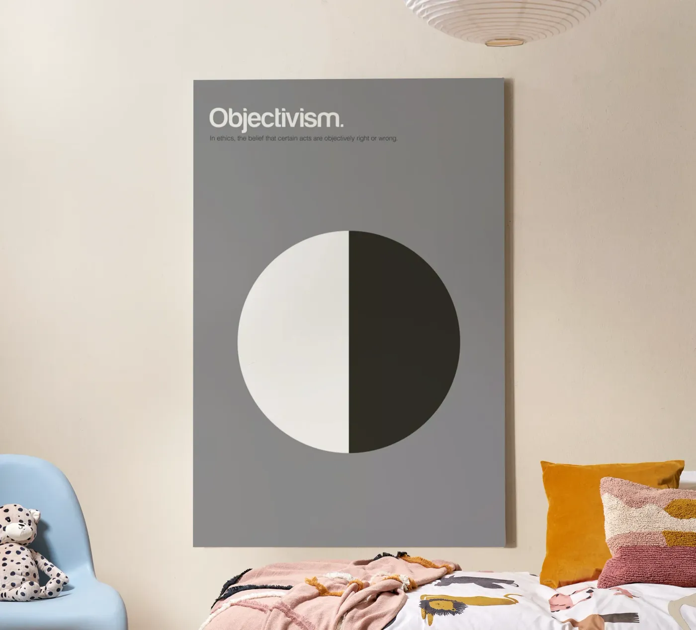 Objectivism canvas by Genís Carreras