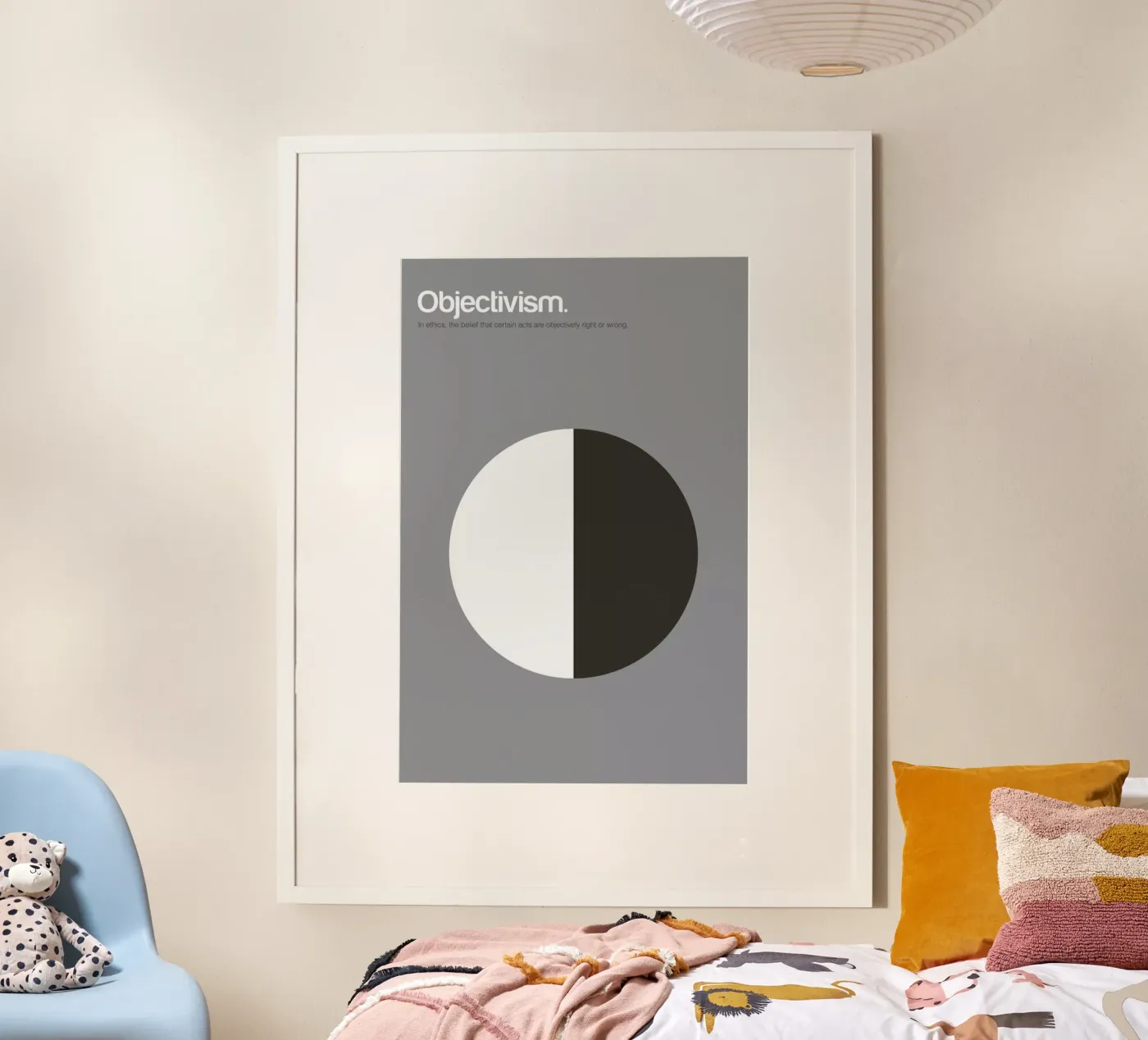 Objectivism poster da Genís Carreras