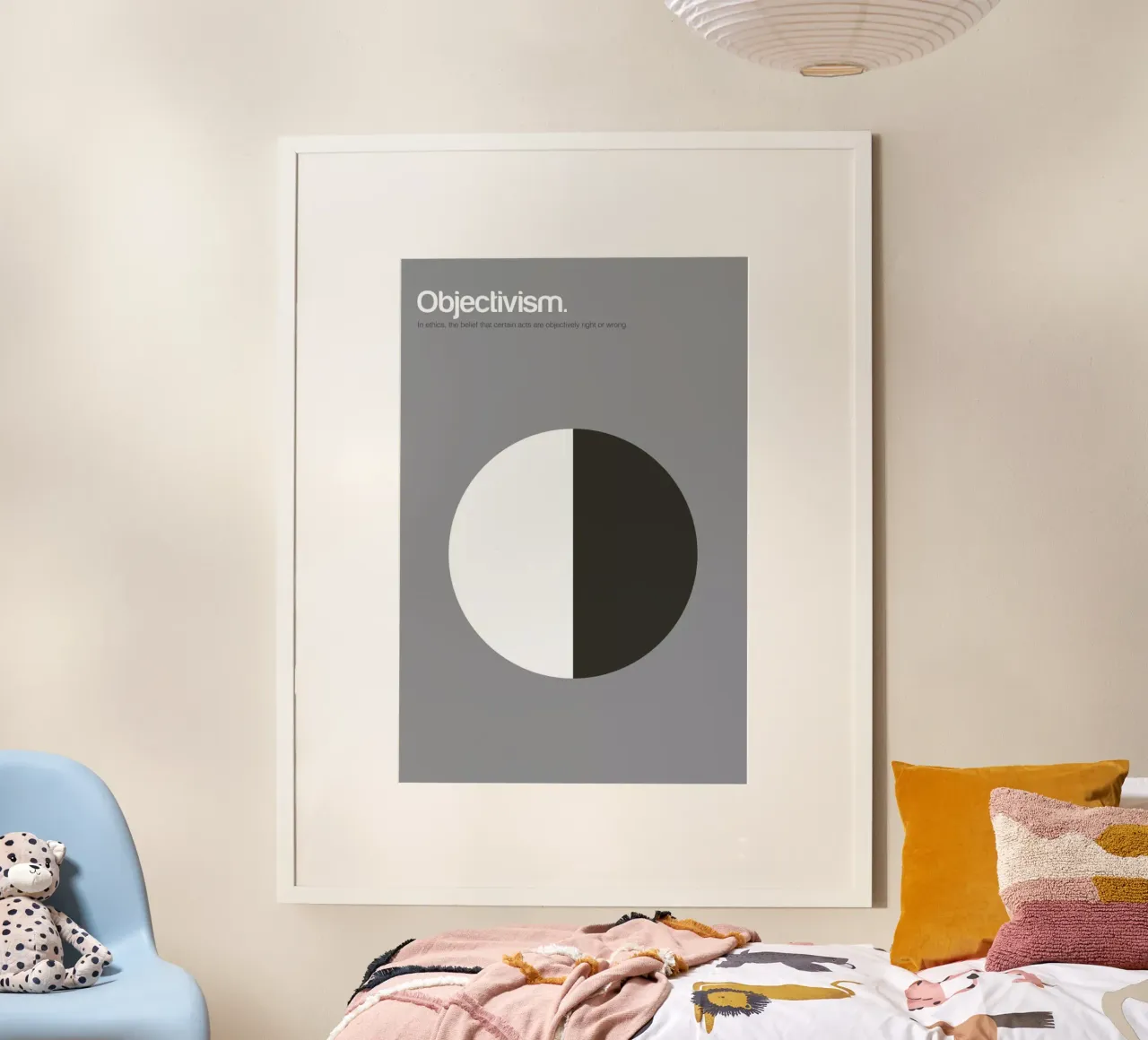 Objectivism poster de Genís Carreras