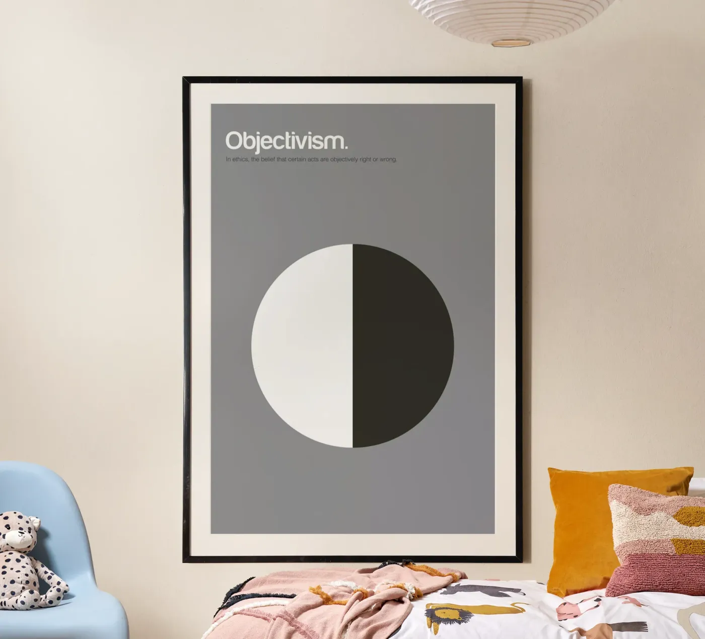 Objectivism poster da Genís Carreras