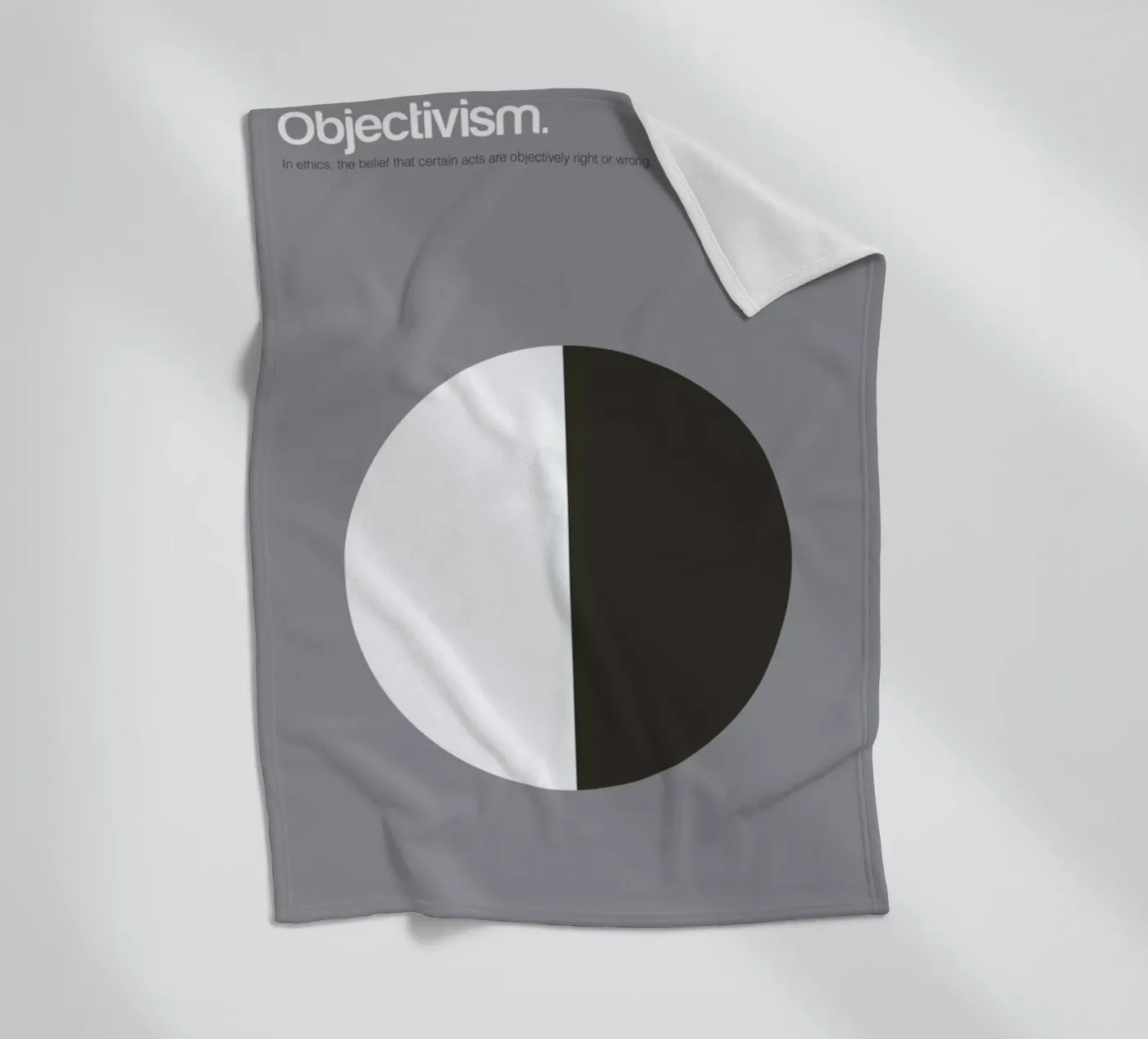 Objectivism fleecedeken van Genís Carreras