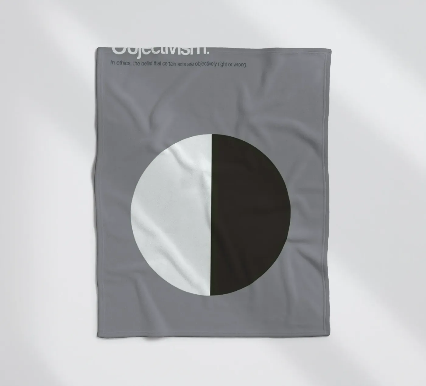 Objectivism fleecedeken van Genís Carreras