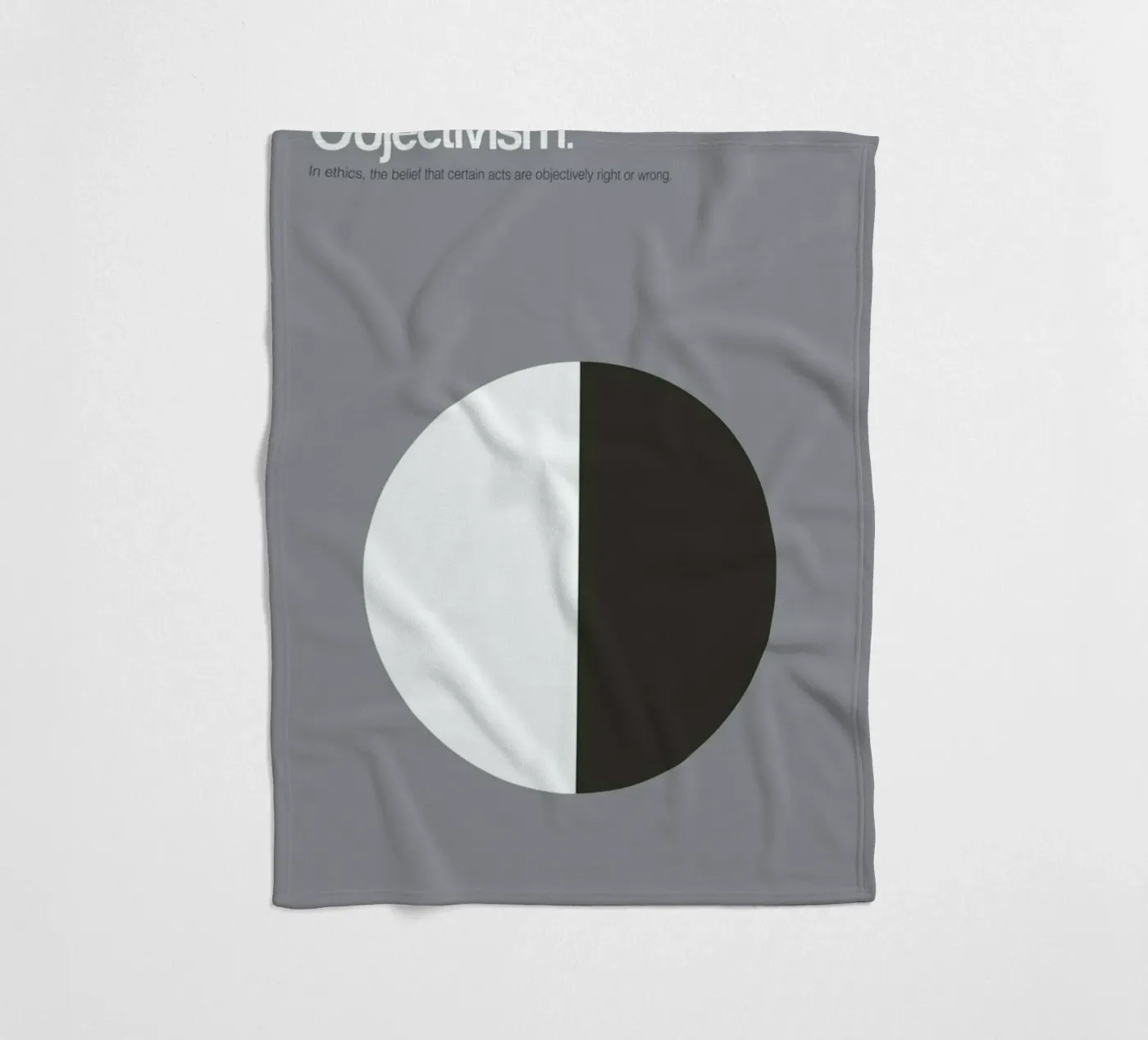Objectivism fleecedeken van Genís Carreras