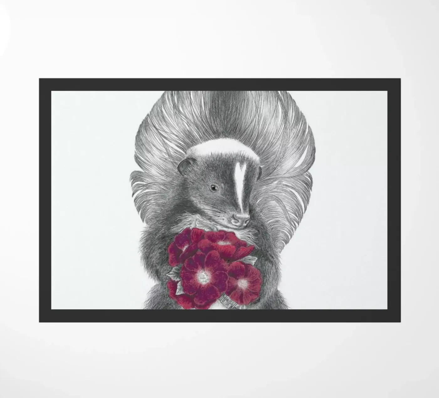 Scruffles Wigglebottom Skunk zerbino da Le Canot Rouge