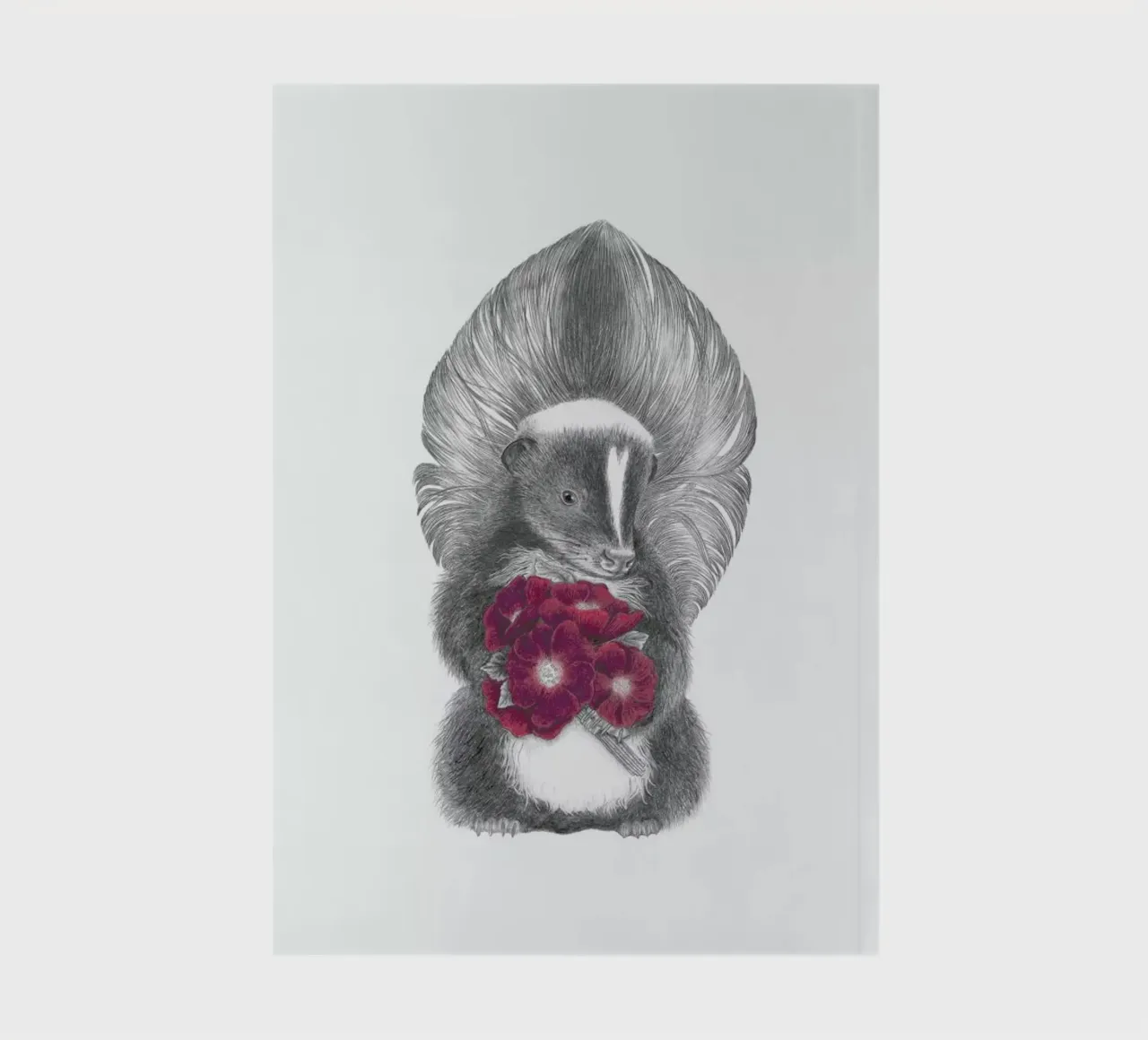 Scruffles Wigglebottom Skunk notitieboek van Le Canot Rouge
