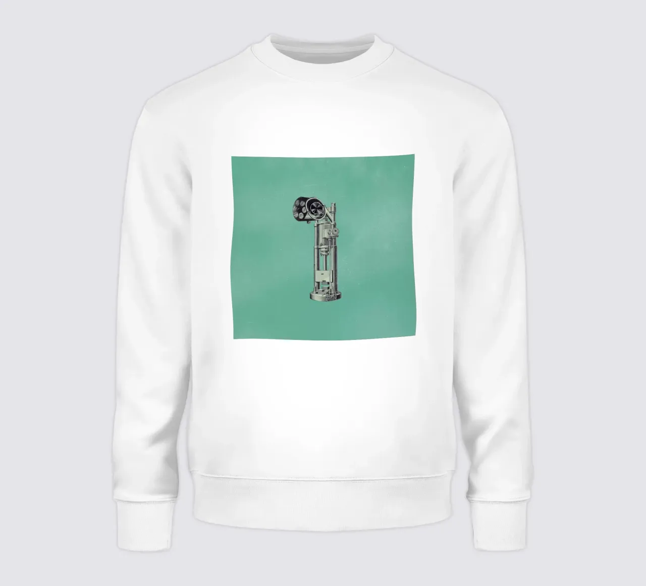 Steampunk Alphabet Number 1 sweat de Birgit Palma