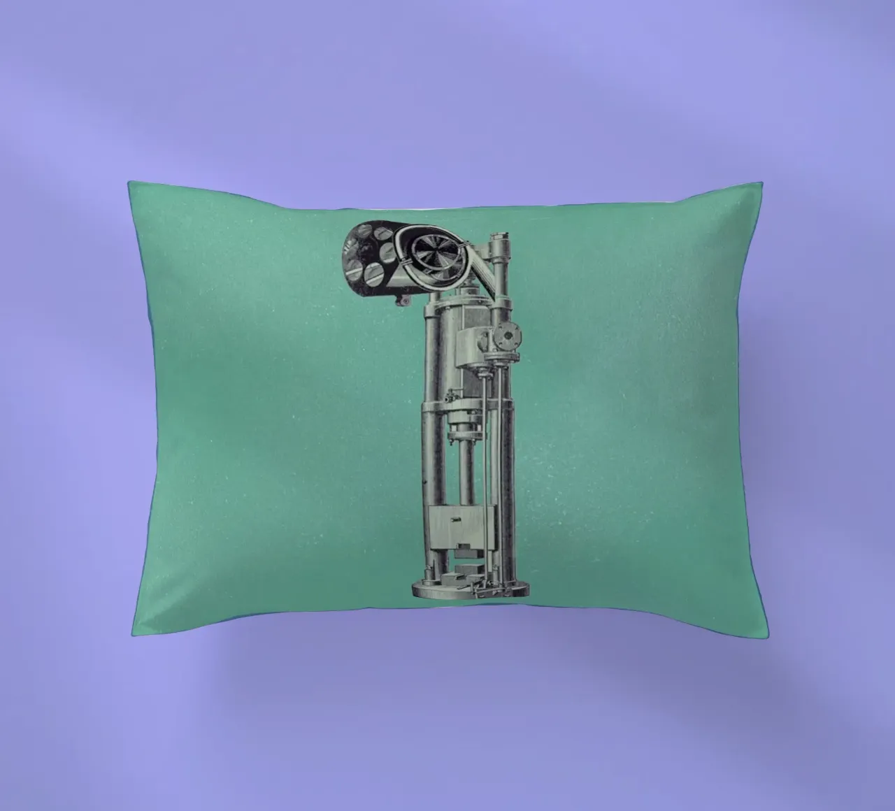 Steampunk Alphabet Number 1 cuscino da Birgit Palma