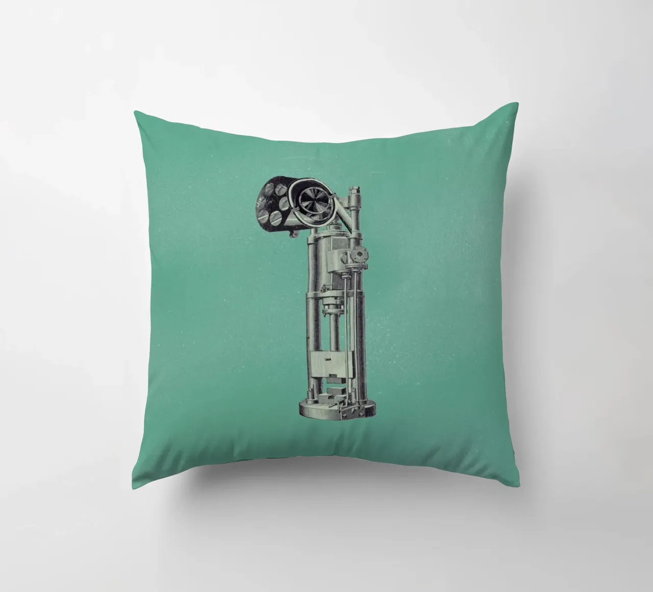 Steampunk Alphabet Number 1 cuscino da Birgit Palma