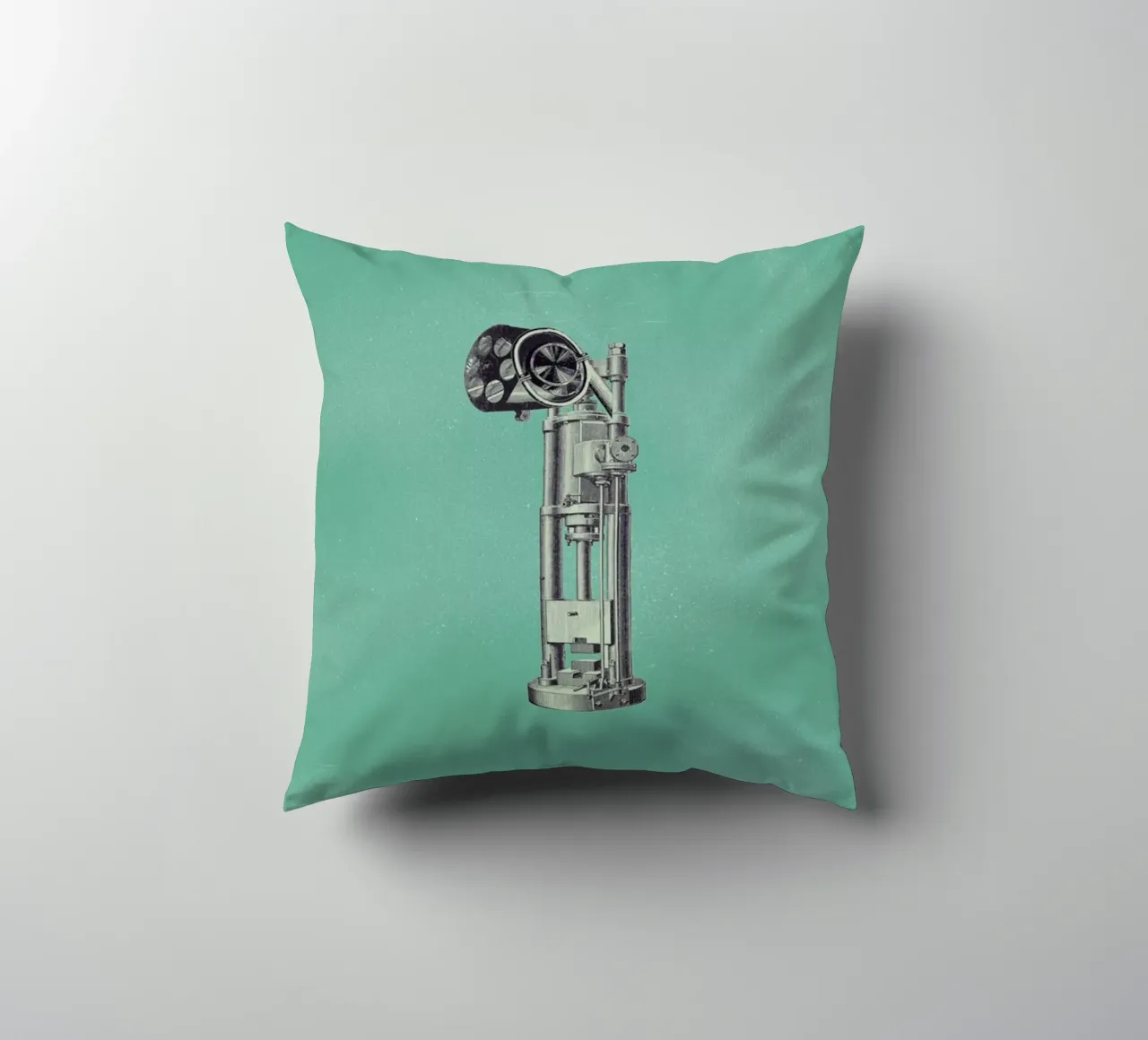 Steampunk Alphabet Number 1 cuscino da Birgit Palma