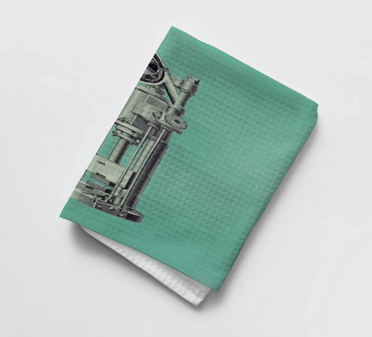 Steampunk Alphabet Number 1 canovaccio da cucina da Birgit Palma