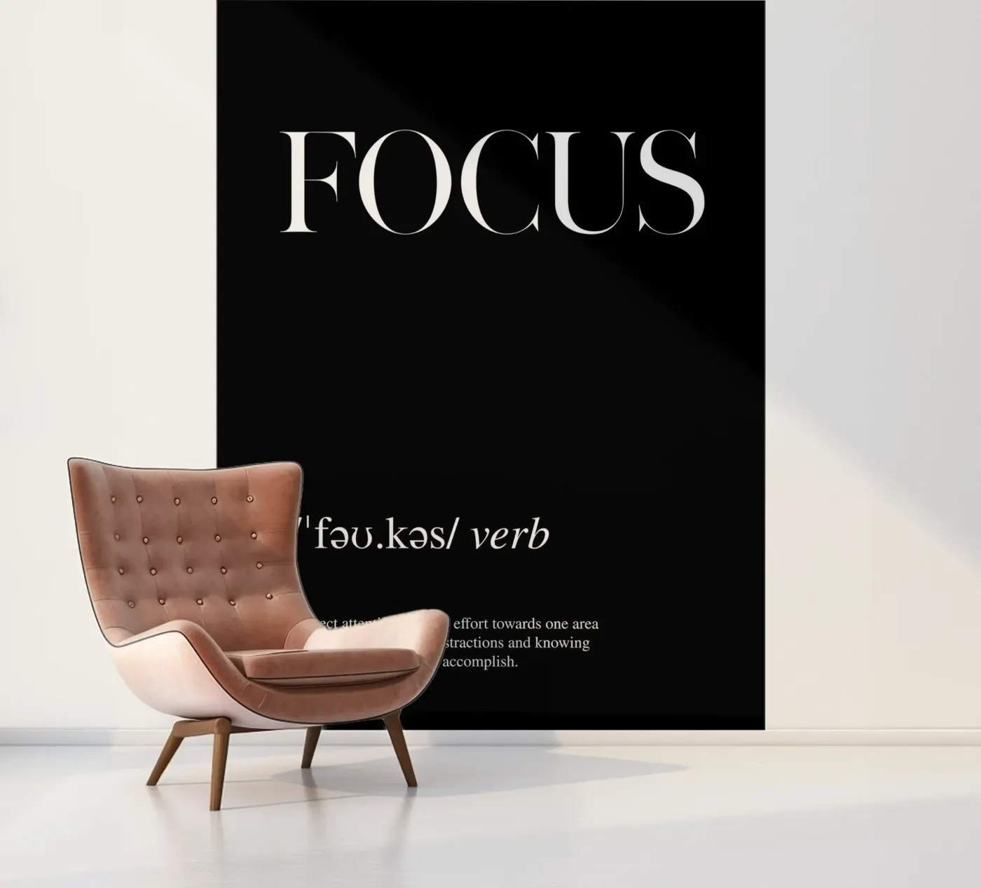 Focus fotobehang van John Sander