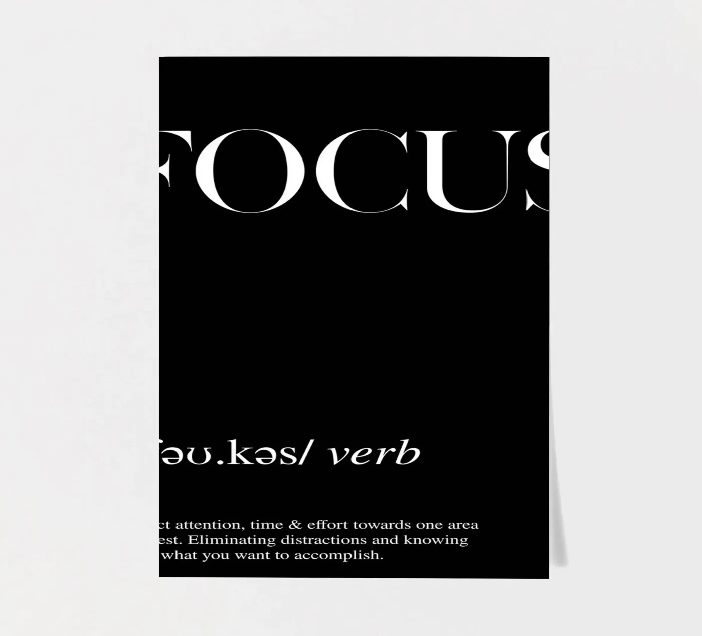 Focus sticker sheet by John Sander