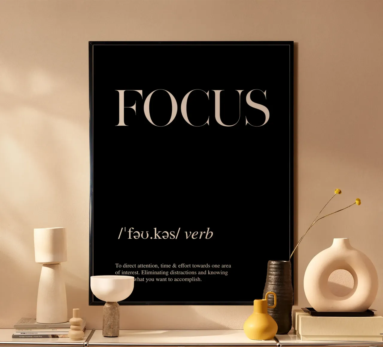 Focus poster van John Sander