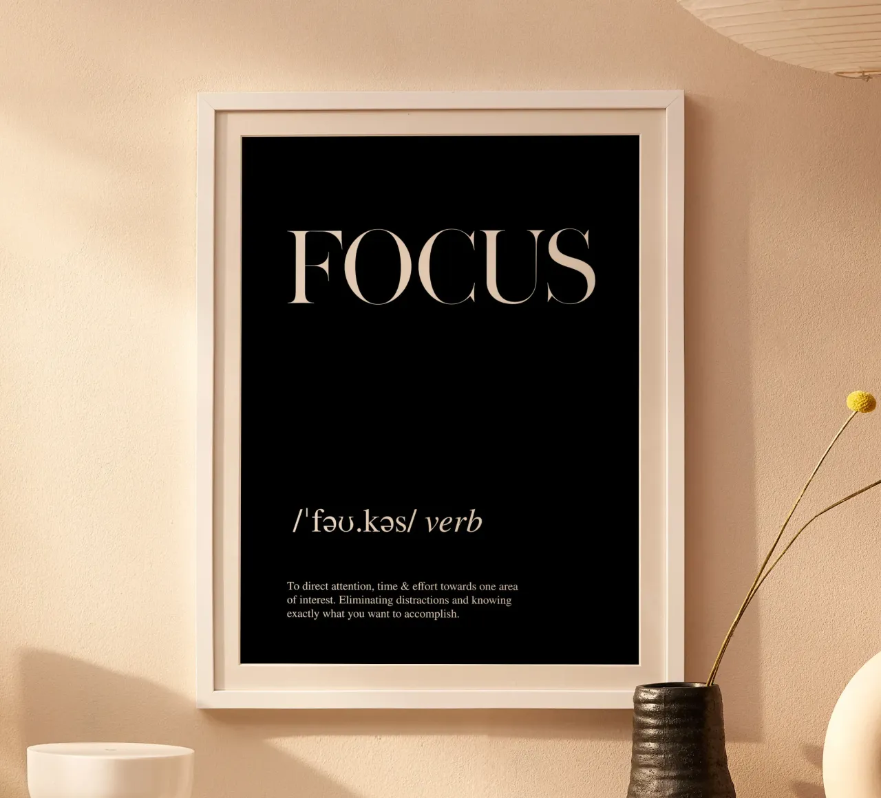 Focus poster van John Sander
