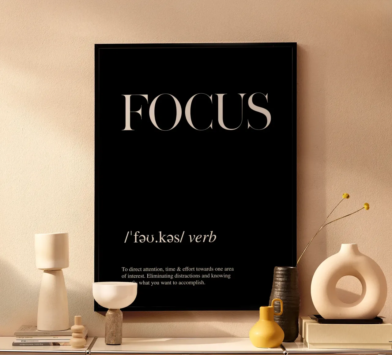 Focus poster van John Sander