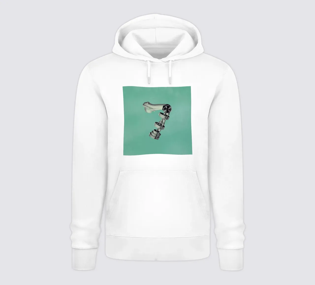 Steampunk Alphabet Number 7 Hoodie von Birgit Palma