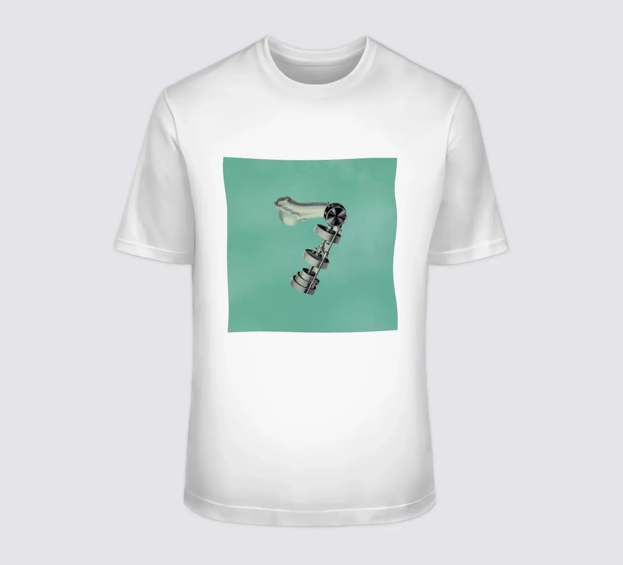 Steampunk Alphabet Number 7 t-shirt da Birgit Palma