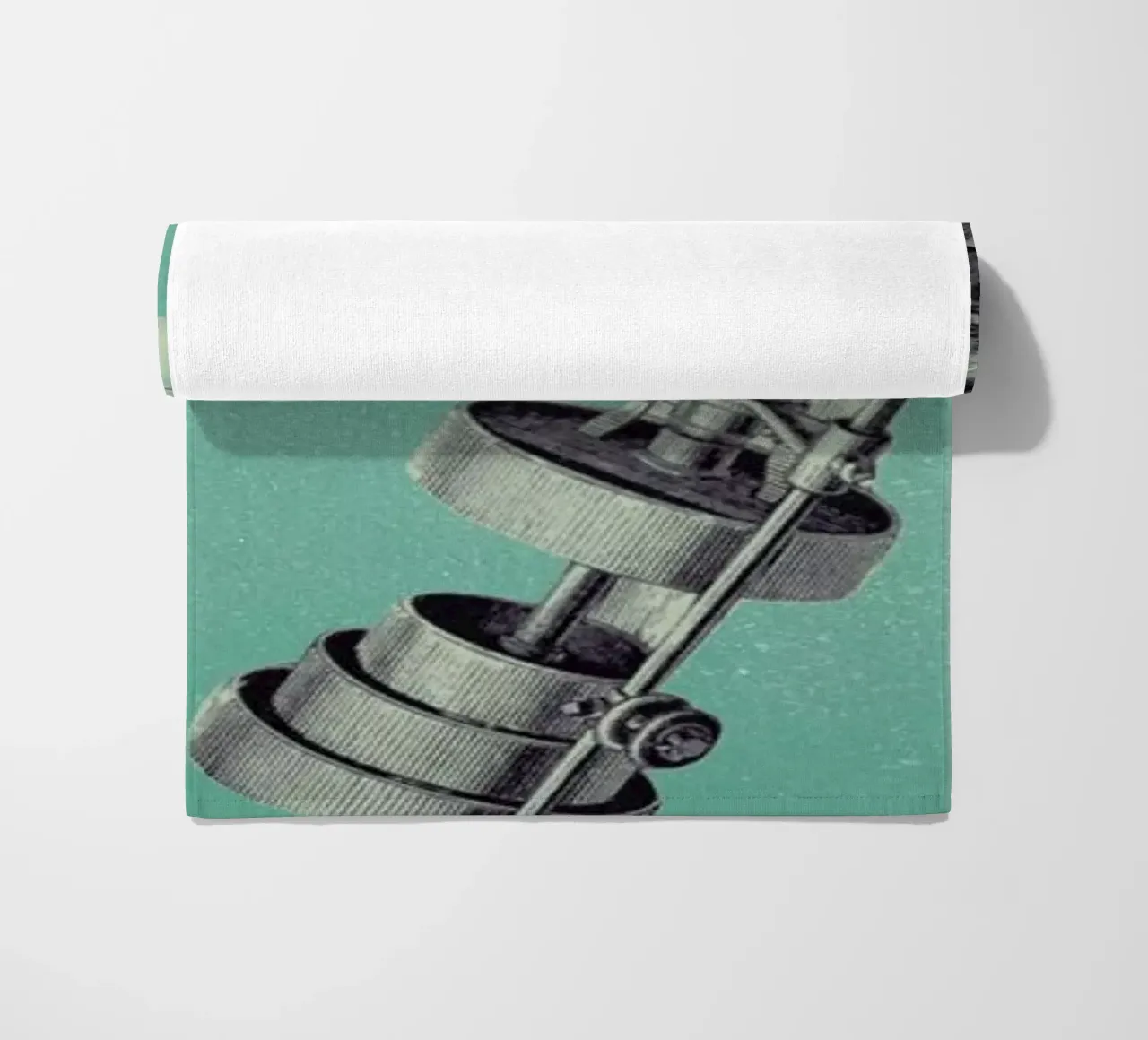 Steampunk Alphabet Number 7 telo mare da Birgit Palma