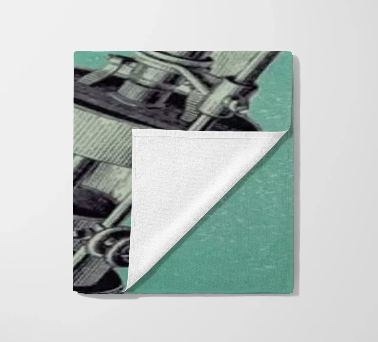 Steampunk Alphabet Number 7 telo mare da Birgit Palma