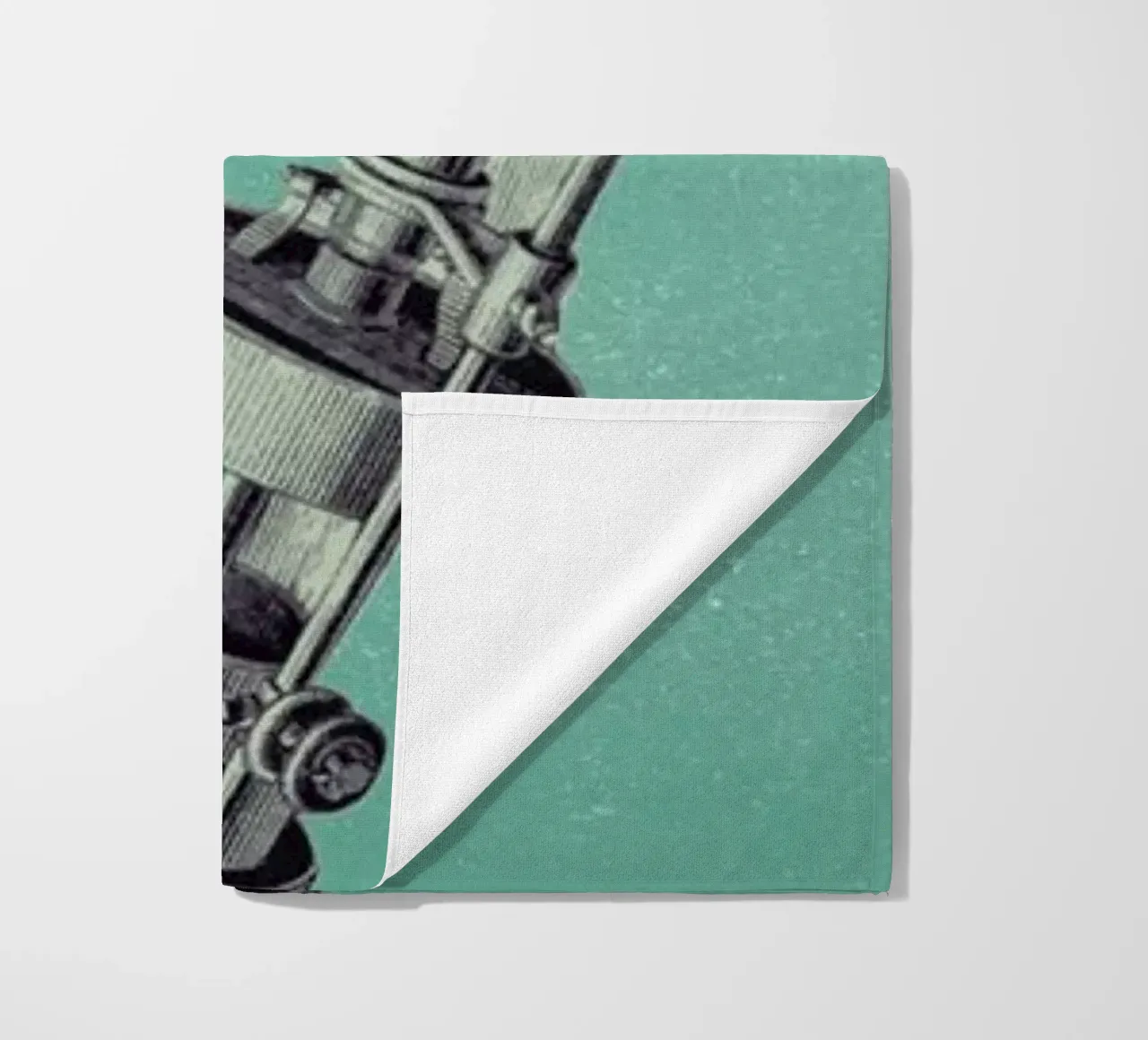 Steampunk Alphabet Number 7 telo mare da Birgit Palma