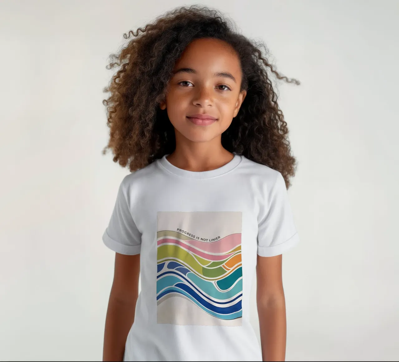 Progress Is Not Linear t-shirt bambini da Jasonheeran