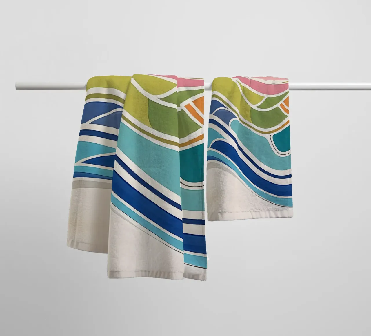 Progress Is Not Linear badhanddoek van Jasonheeran