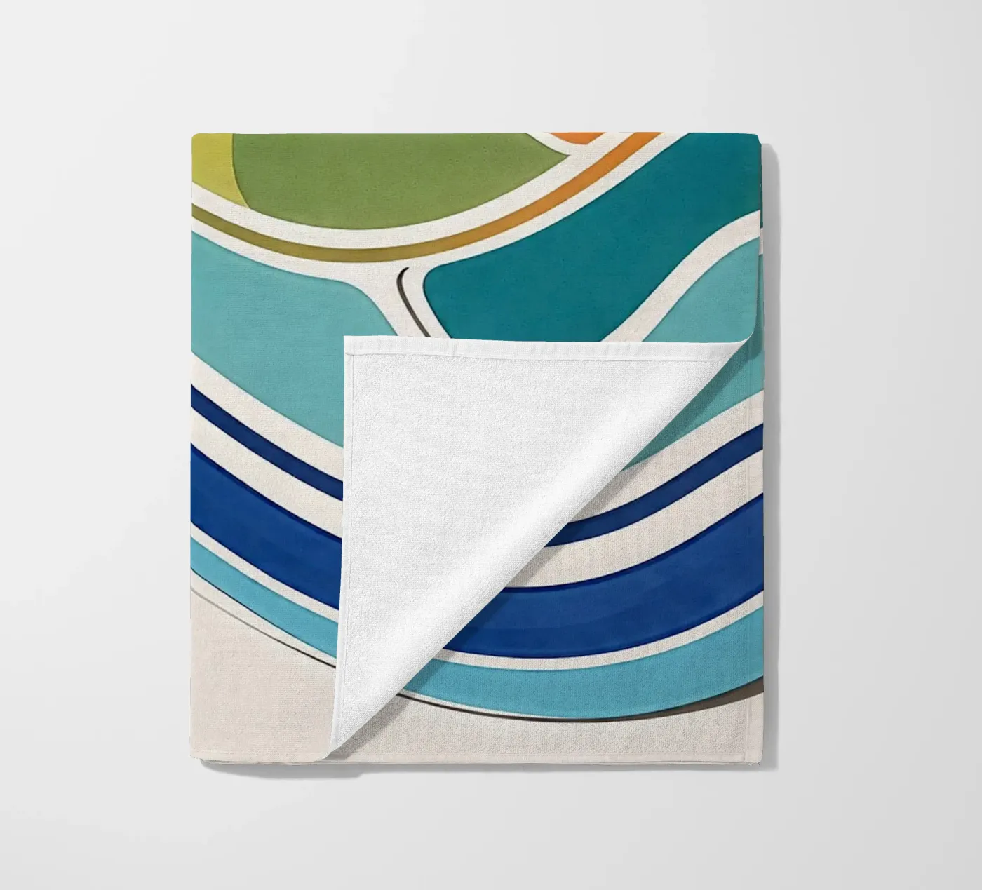 Progress Is Not Linear Strandtuch von Jasonheeran