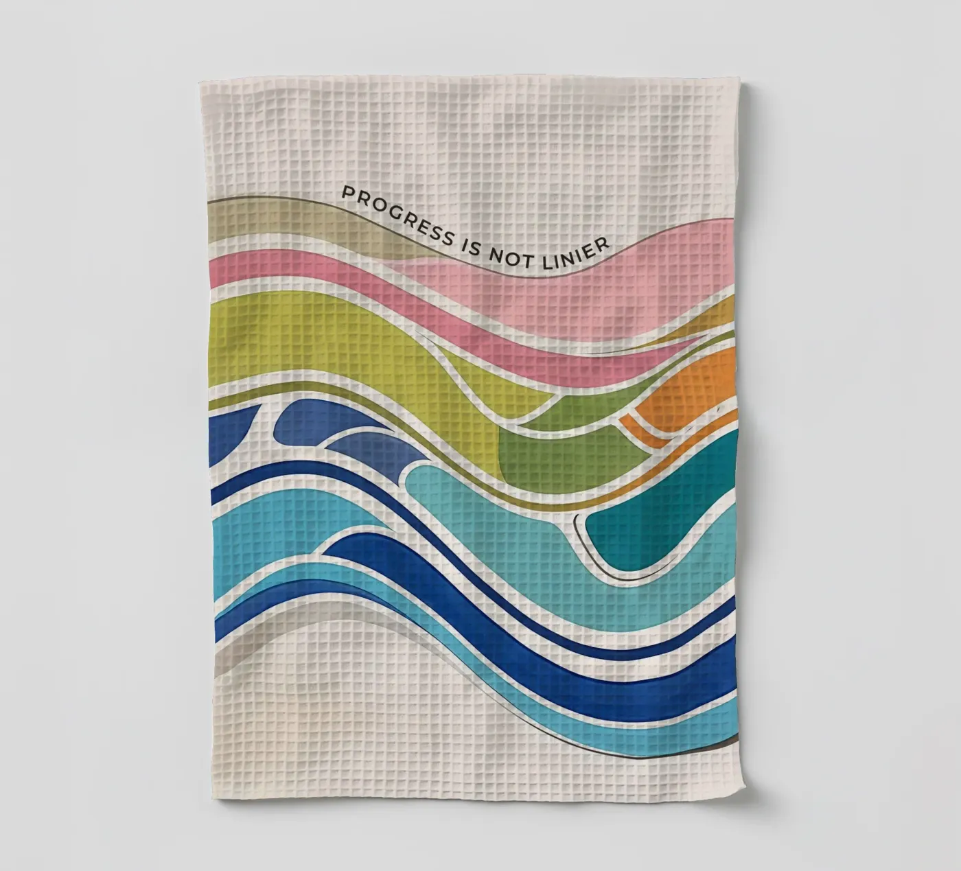 Progress Is Not Linear torchon de Jasonheeran