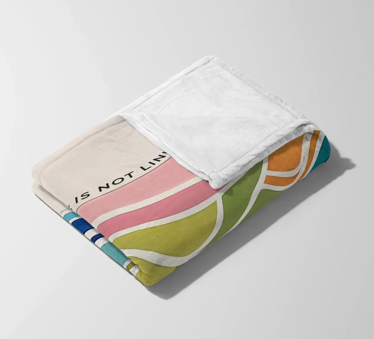 Progress Is Not Linear Fleecedecke von Jasonheeran