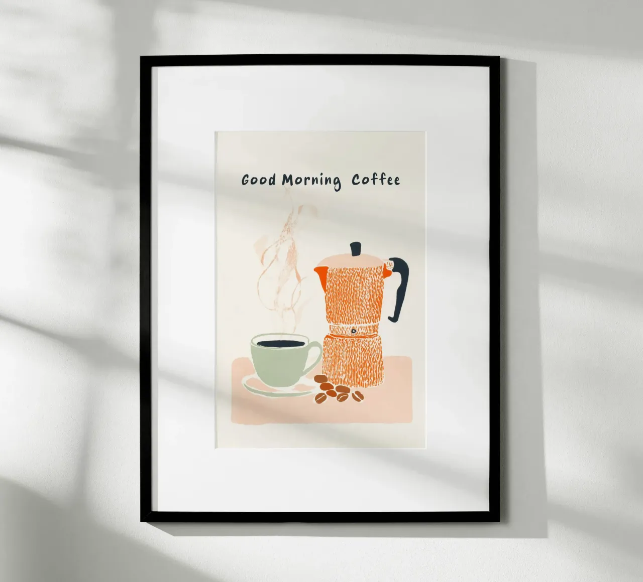 Caffè e piccola pausa poster da Carinaprint