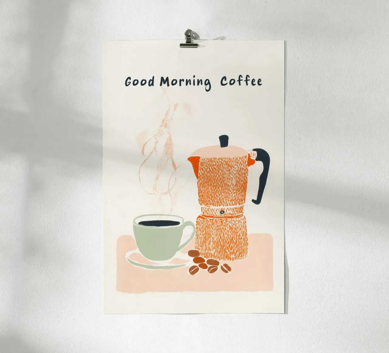 Caffè e piccola pausa poster da Carinaprint