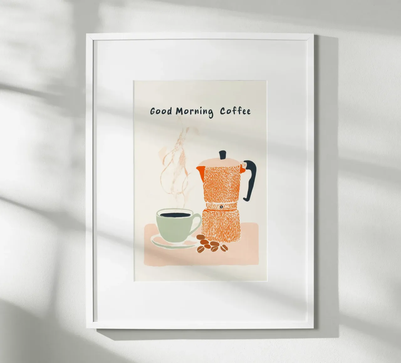 Caffè e piccola pausa poster da Carinaprint