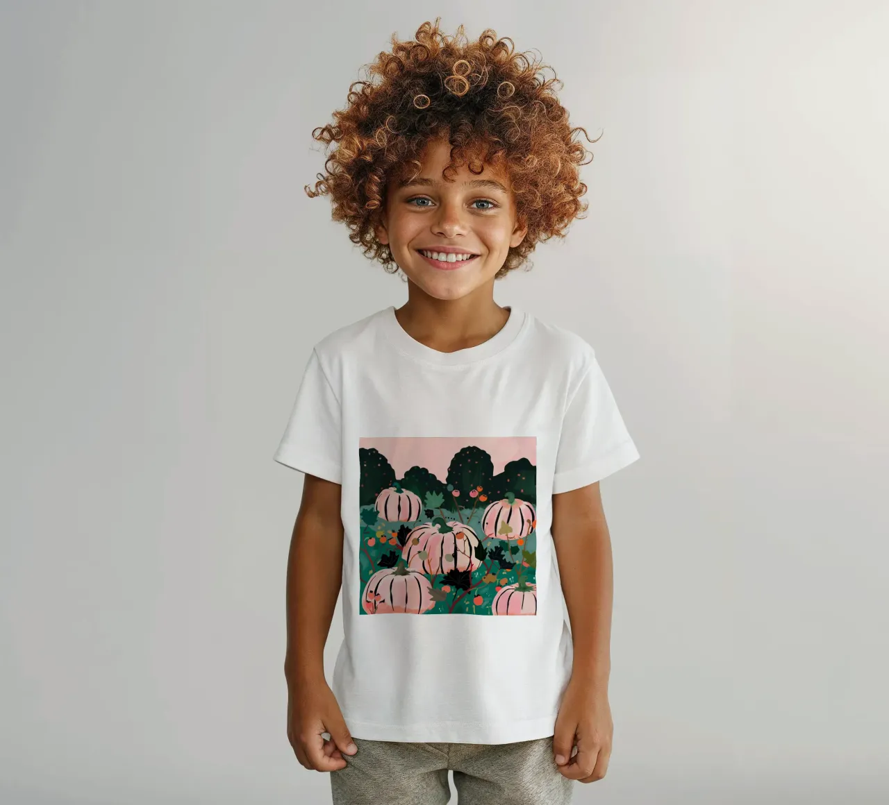Pumpkin Patch kids t-shirt by ArtsySesta