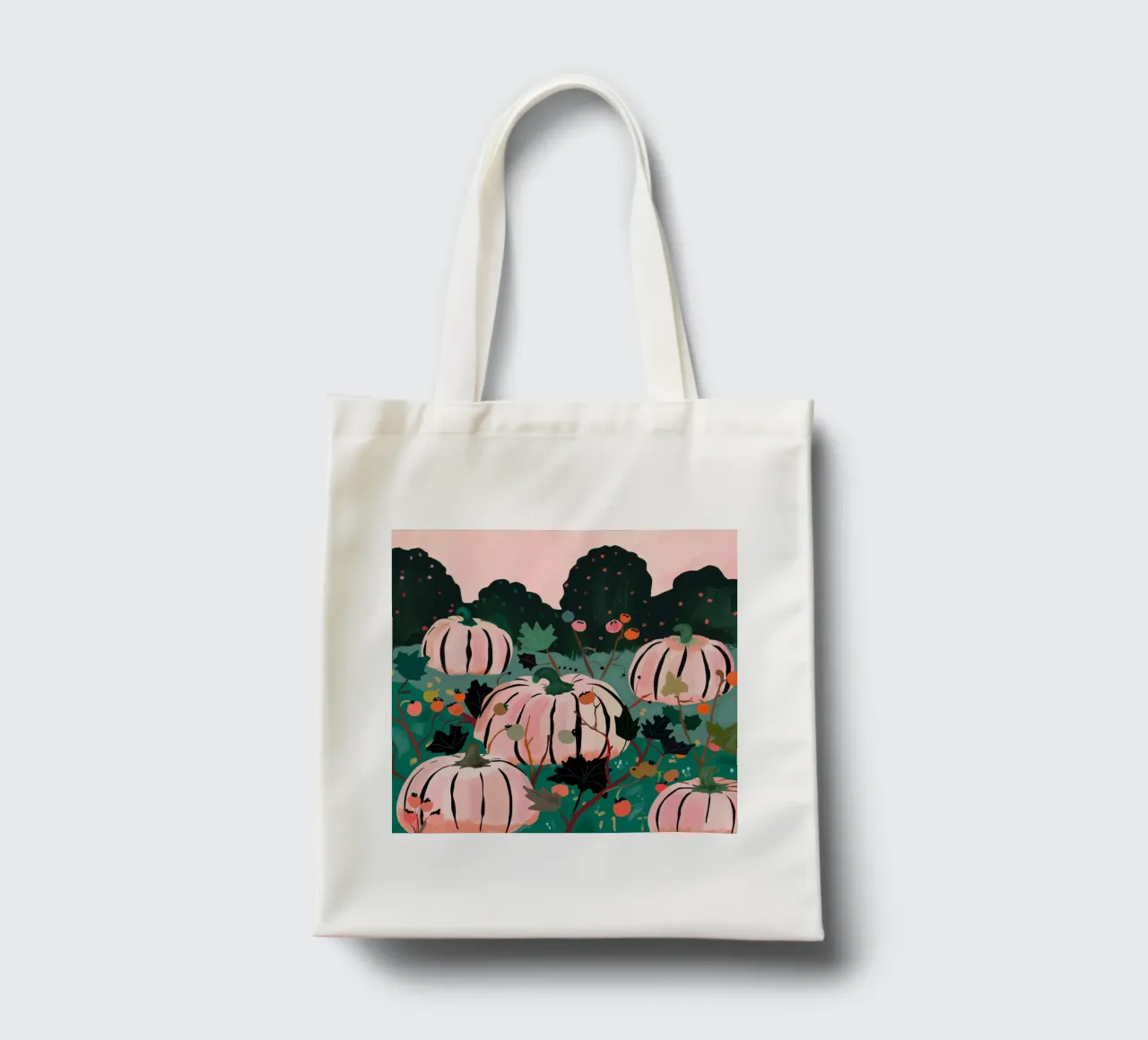 Pumpkin Patch tote bag by ArtsySesta
